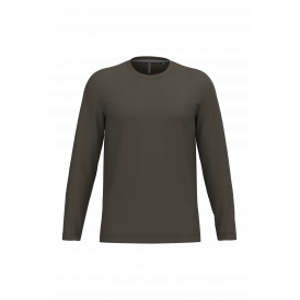 T-shirt homme manches longues col rond Kariban K359 – ~180 g/m²