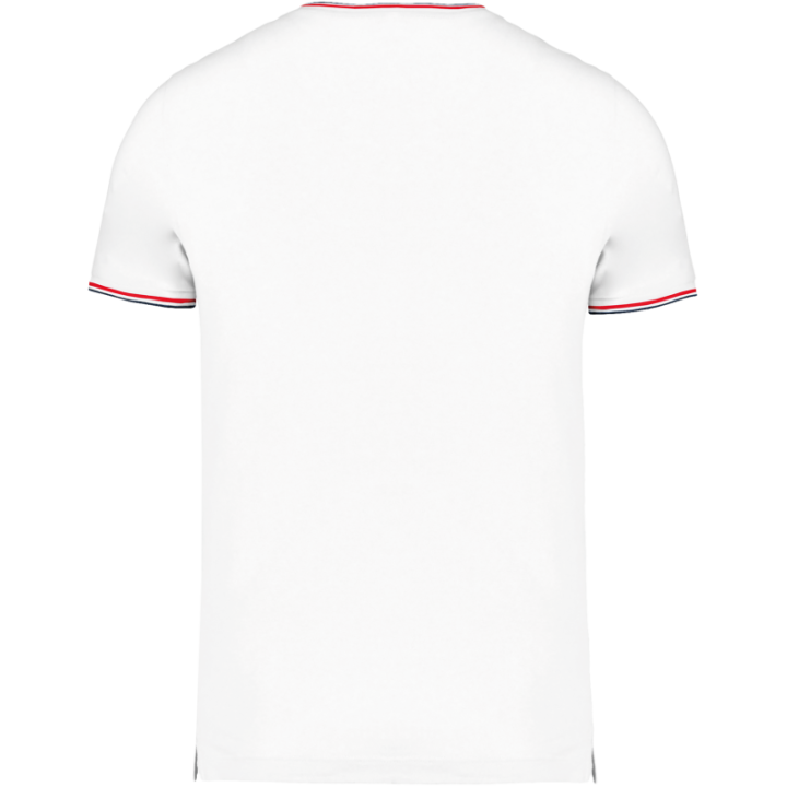T-shirt maille piquée col V homme