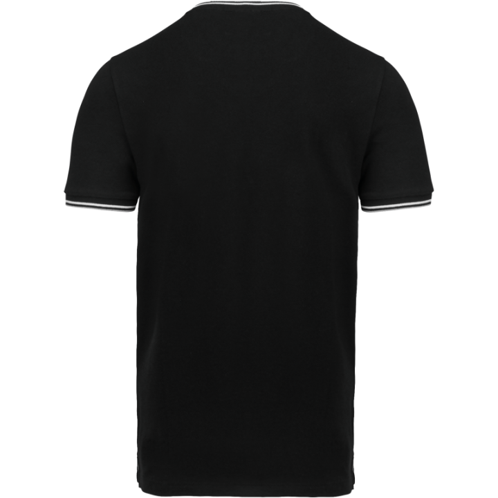 T-shirt maille piquée col V homme