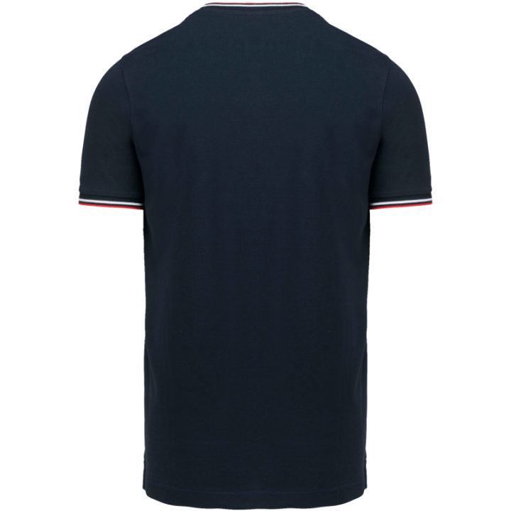 T-shirt maille piquée col V homme