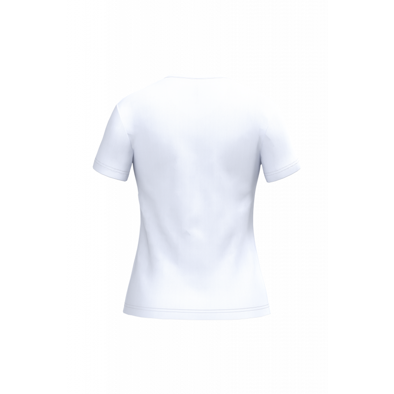 T-shirt femme manches courtes encolure v kariban