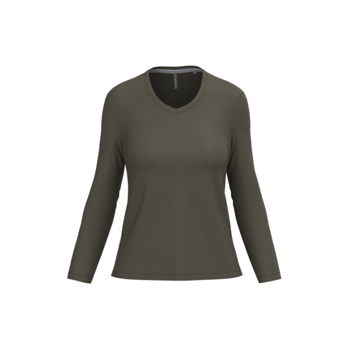 T-shirt femme manches longues Kariban