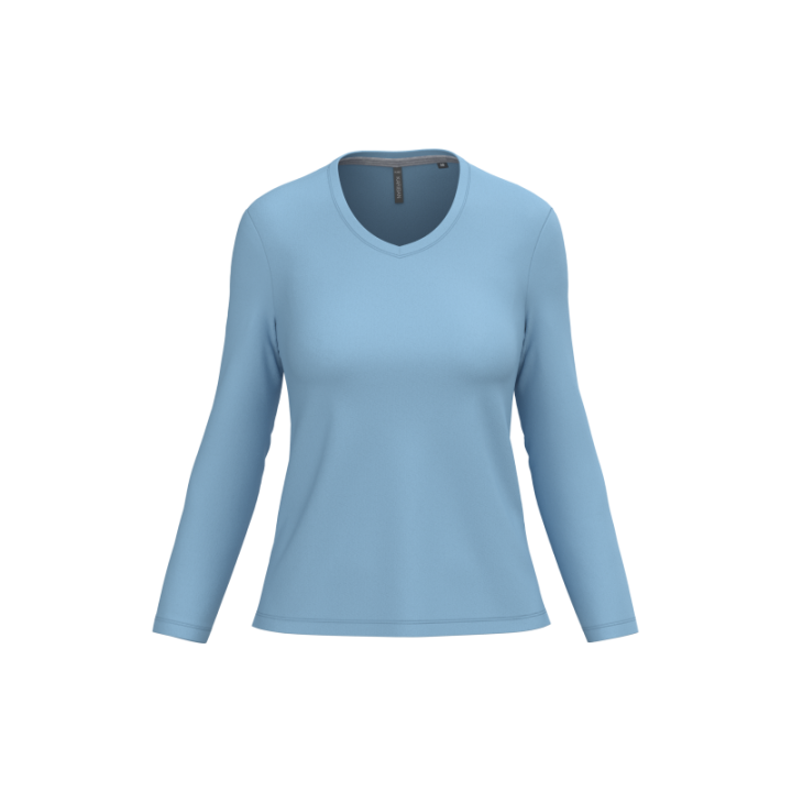T-shirt femme manches longues Kariban