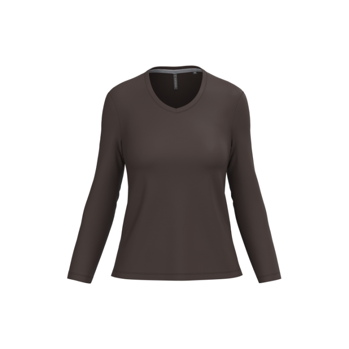 T-shirt femme manches longues Kariban