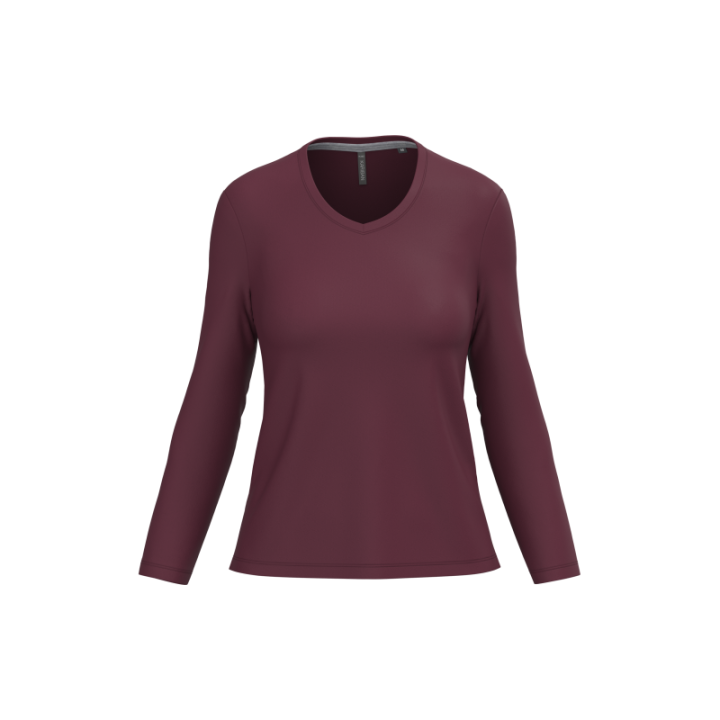 T-shirt femme manches longues Kariban
