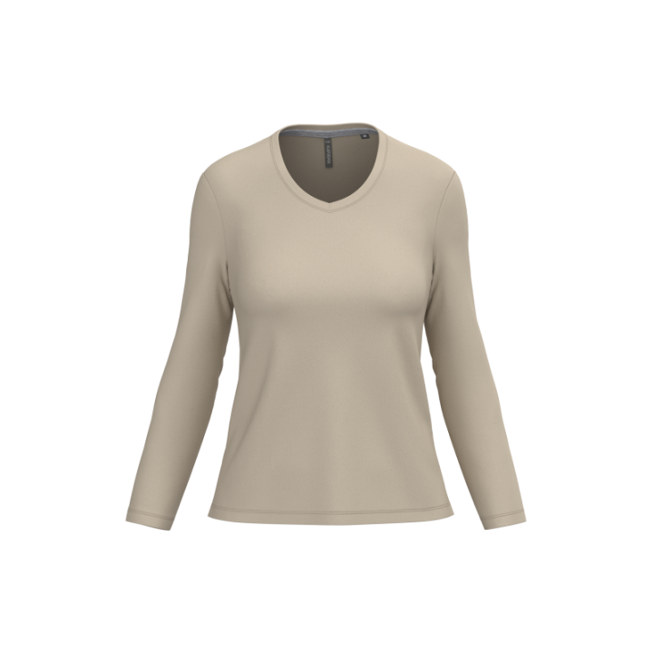 T-shirt femme manches longues Kariban