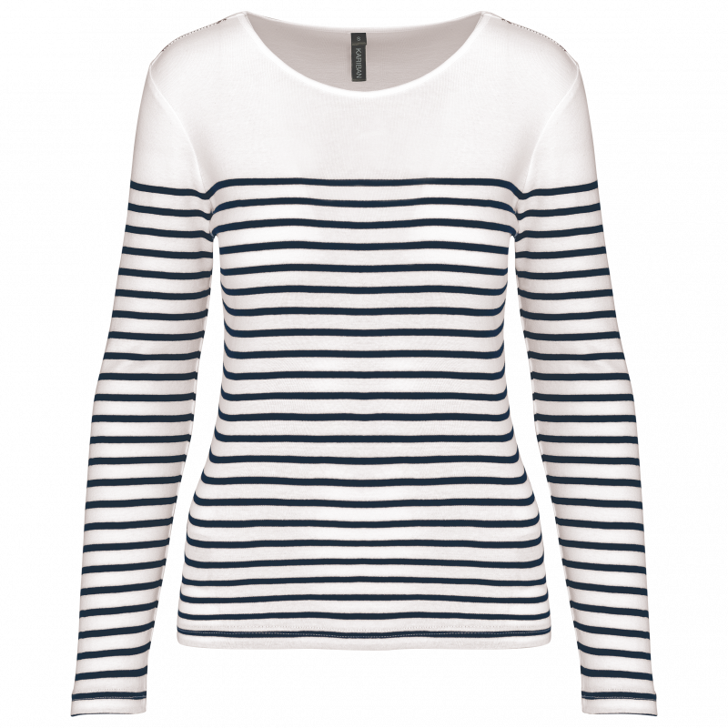 Marinière manches longues femme