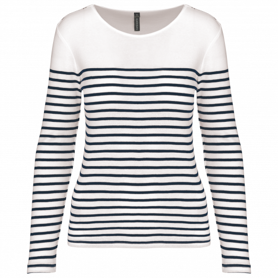 Marinière manches longues femme