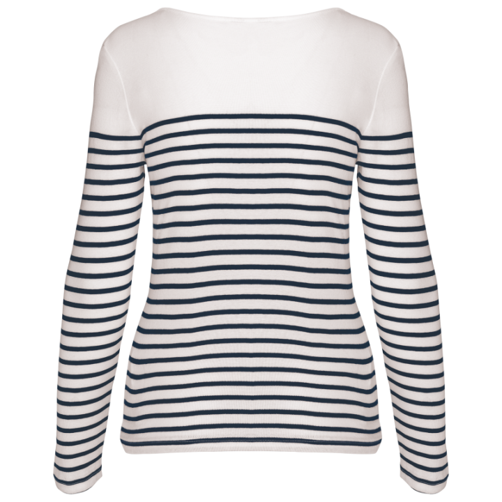Marinière manches longues femme