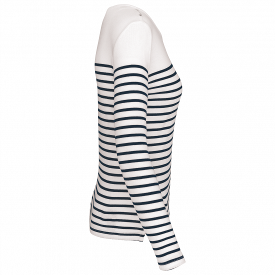 Marinière manches longues femme