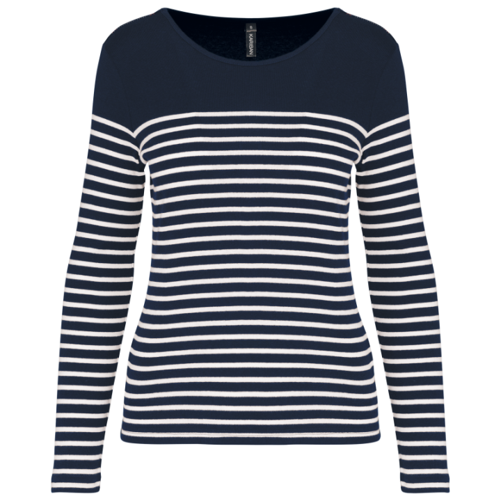 Marinière manches longues femme