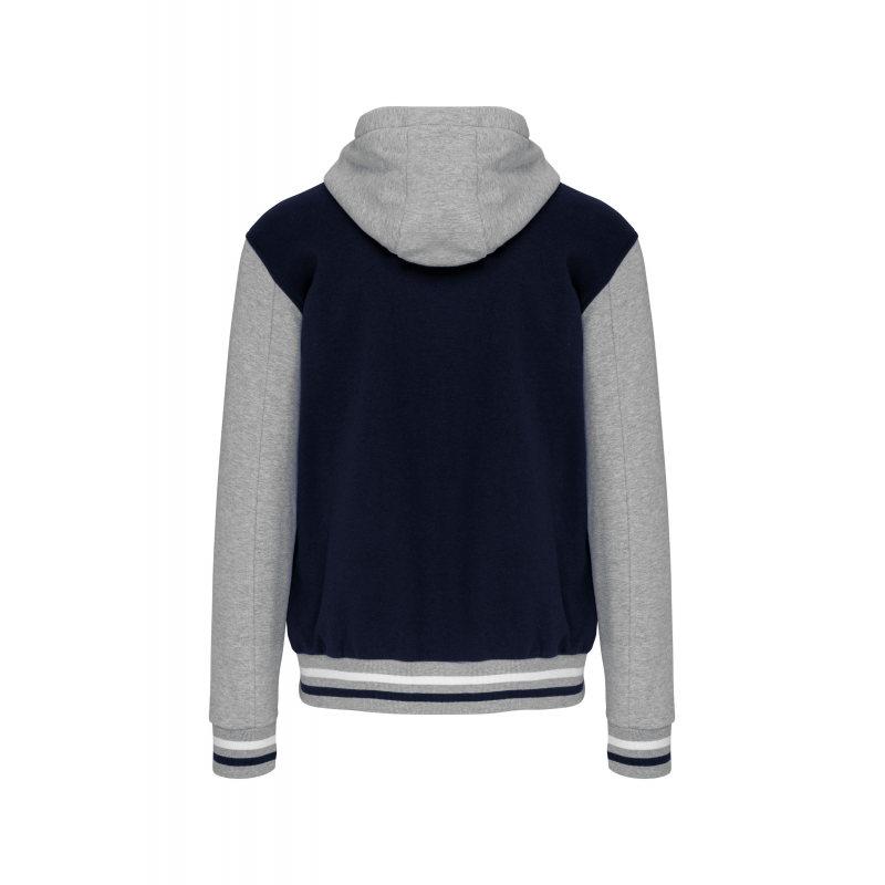Blouson teddy à capuche unisexe