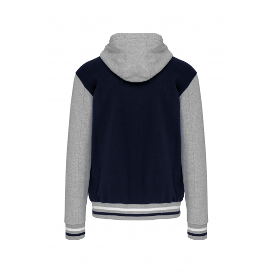 Blouson teddy à capuche unisexe