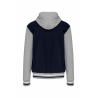 Blouson teddy à capuche unisexe