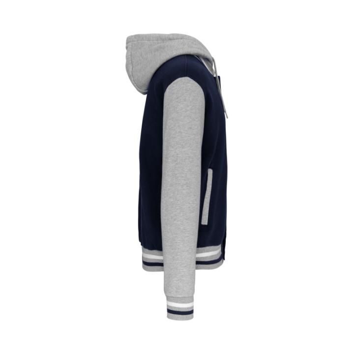 Blouson teddy à capuche unisexe