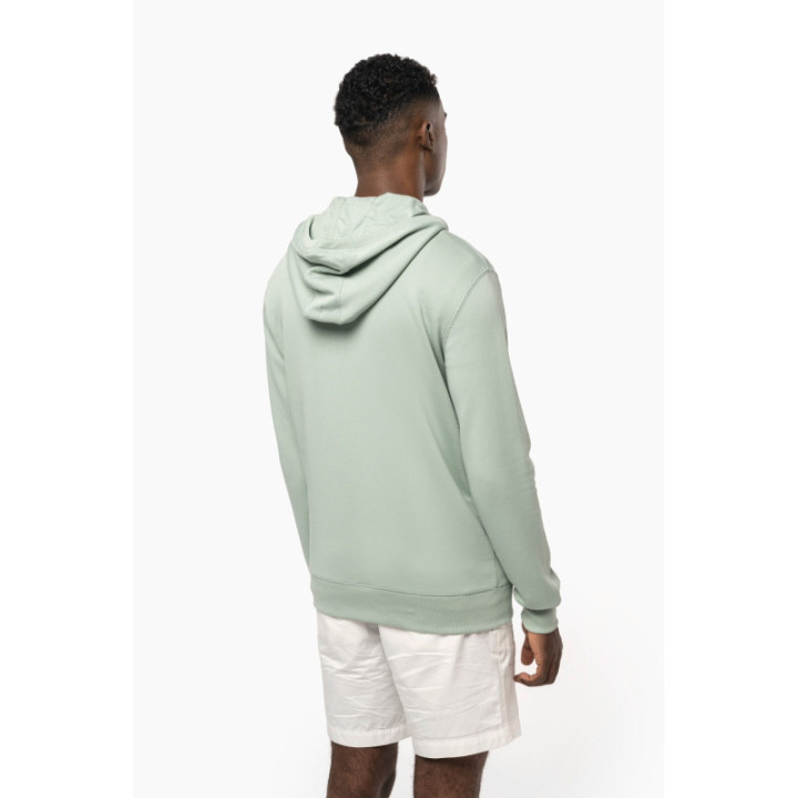Sweat-shirt zippé à capuche unisexe doux et durable