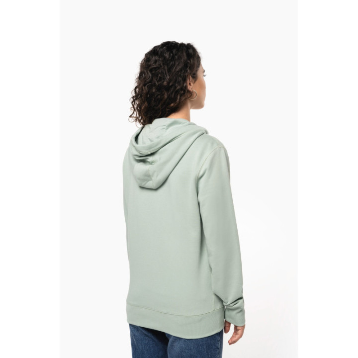 Sweat-shirt zippé à capuche unisexe doux et durable