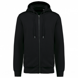 Sweat-shirt zippé à capuche unisexe doux et durable (2)