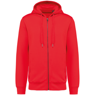 Sweat-shirt zippé à capuche unisexe doux et durable