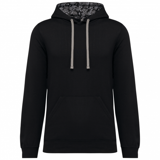 Sweat-shirt unisexe avec capuche à motifs