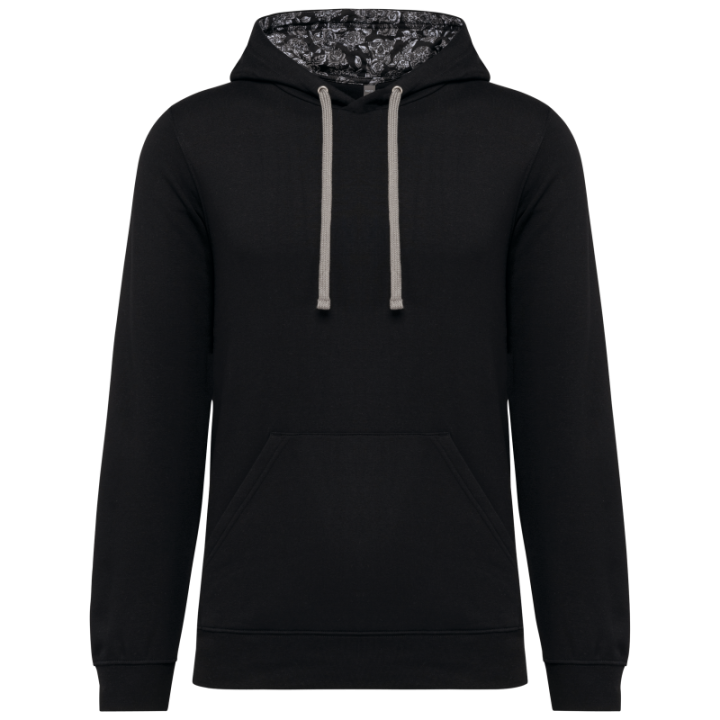 Sweat-shirt unisexe avec capuche à motifs
