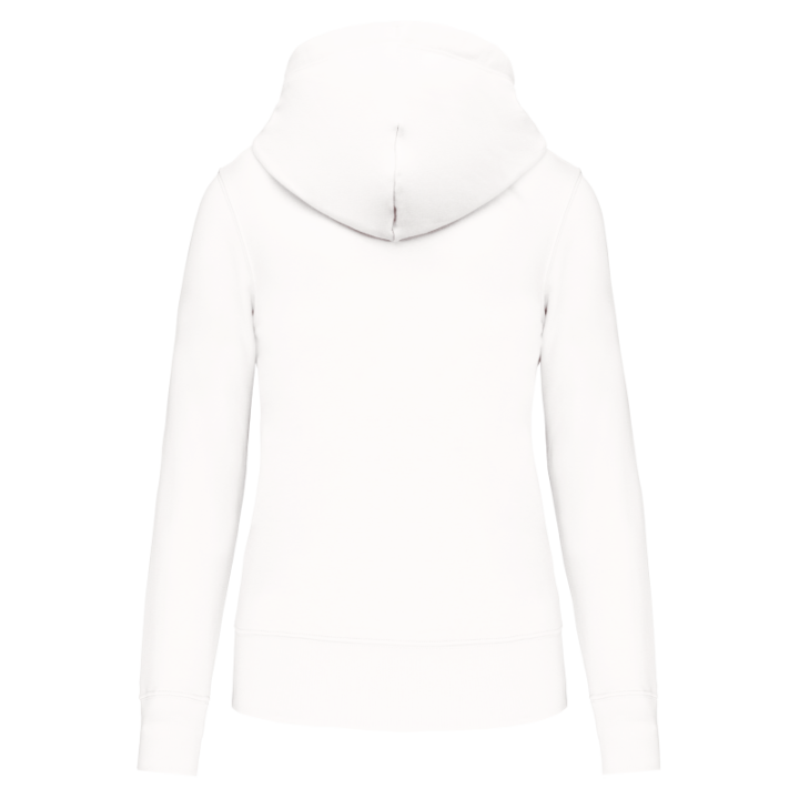Sweat-shirt à capuche femme tissu écoresponsable
