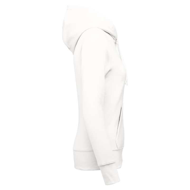 Sweat-shirt à capuche femme tissu écoresponsable