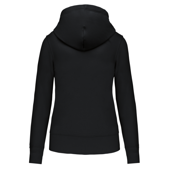 Sweat-shirt à capuche femme tissu écoresponsable