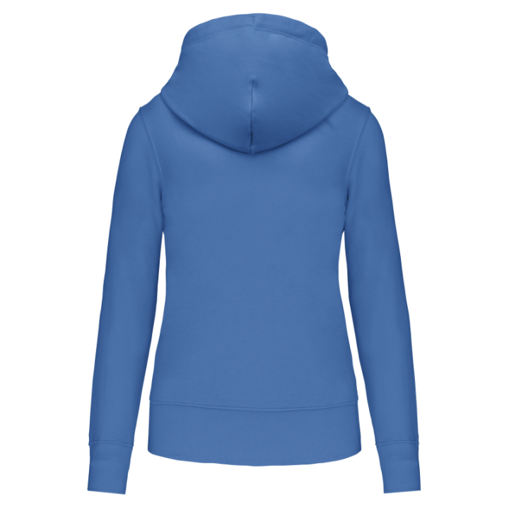 Sweat-shirt à capuche femme tissu écoresponsable