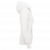 Sweat-shirt zippé à capuche pour femme avec tissu écoresponsable