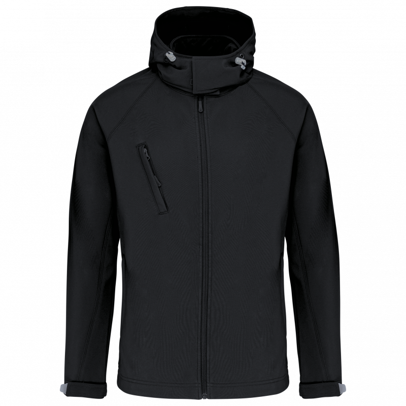 Veste homme à capuche en Softshell