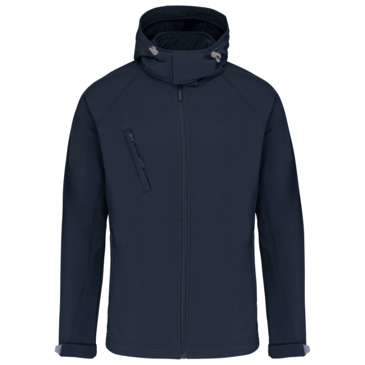 Veste homme à capuche en Softshell