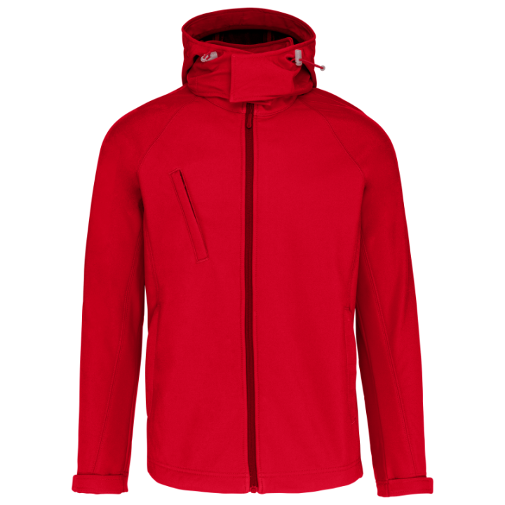 Veste homme à capuche en Softshell