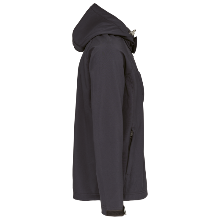 Veste homme à capuche en Softshell