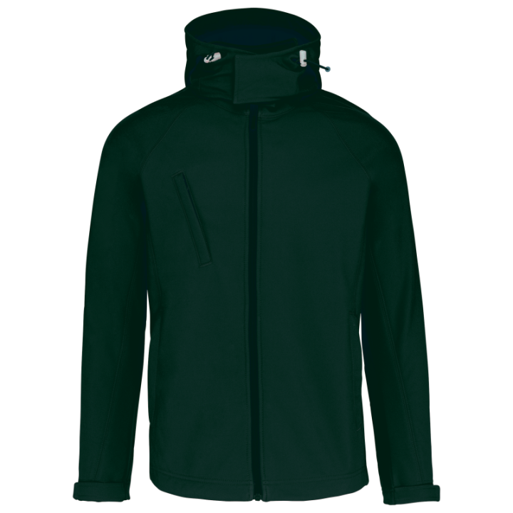 Veste homme à capuche en Softshell
