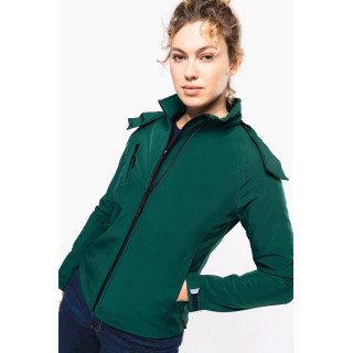 Veste femme à capuche en Softshell