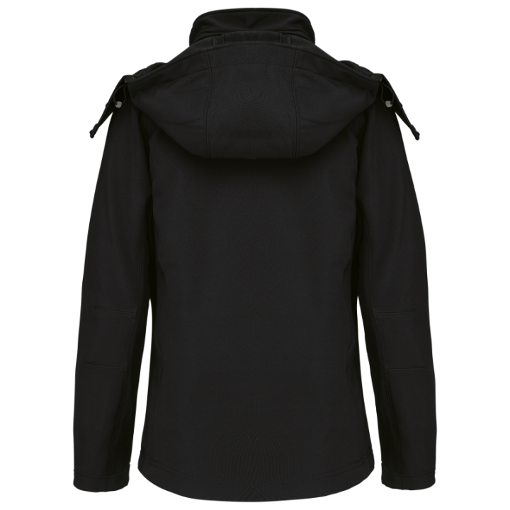 Veste femme à capuche en Softshell