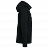 Veste softshell unisexe à capuche avec manches amovibles