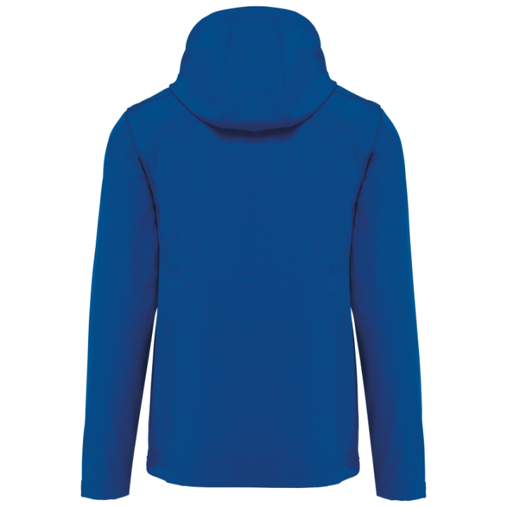 Veste softshell unisexe à capuche avec manches amovibles