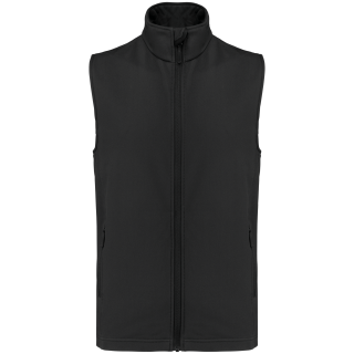 Bodywarmer softshell écoresponsable 2 couches unisexe