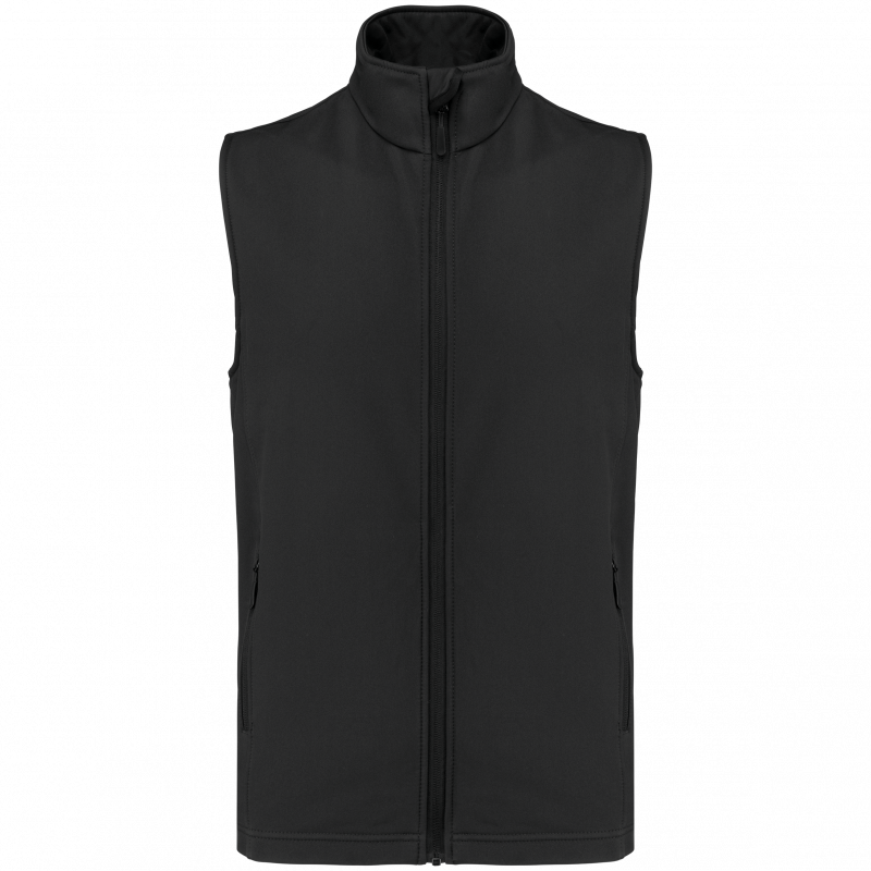 Bodywarmer softshell écoresponsable 2 couches unisexe