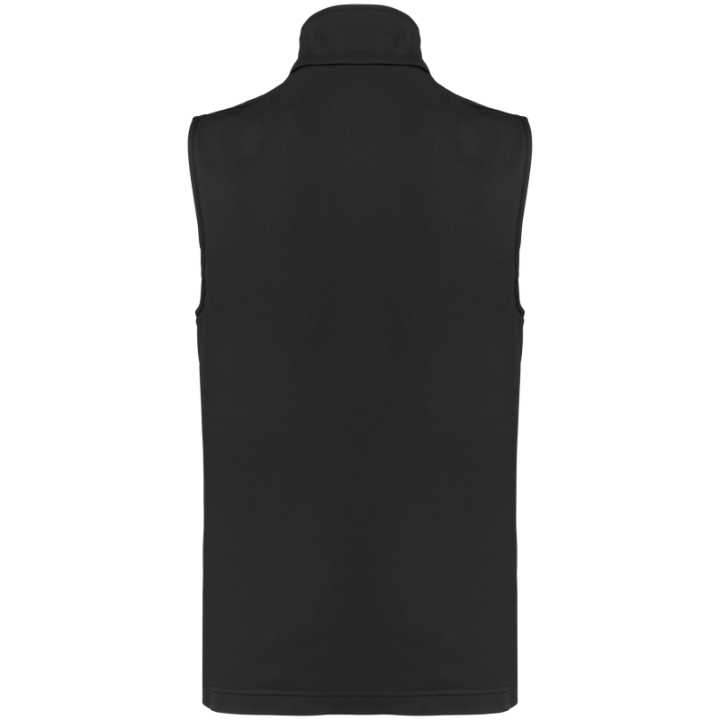 Bodywarmer softshell écoresponsable 2 couches unisexe