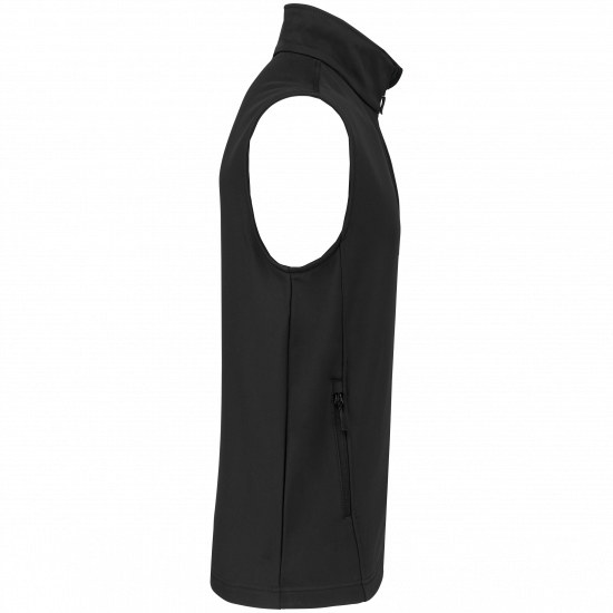 Bodywarmer softshell écoresponsable 2 couches unisexe