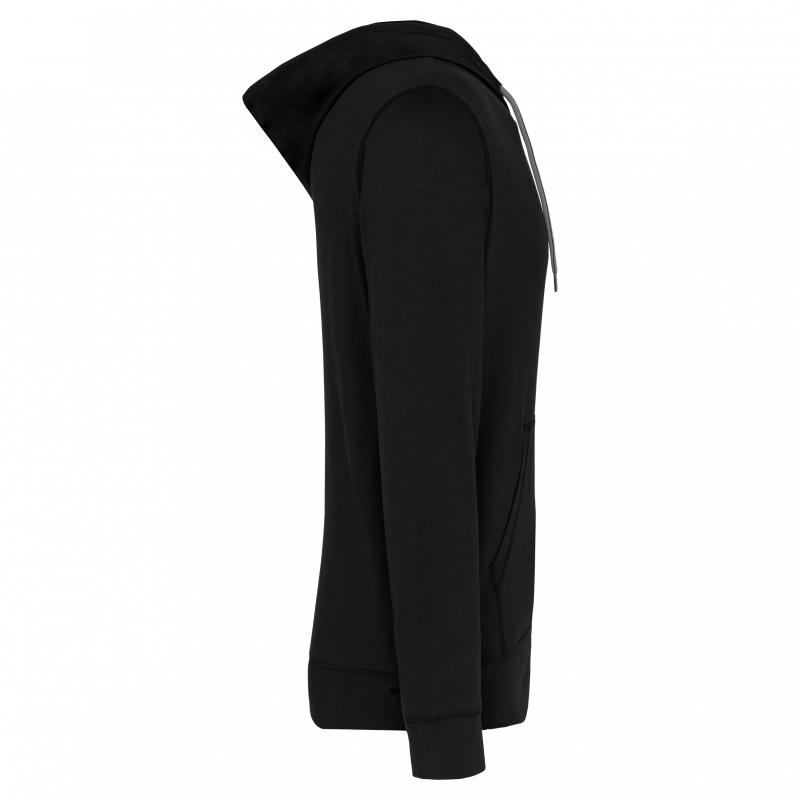 Veste coton légère à capuche