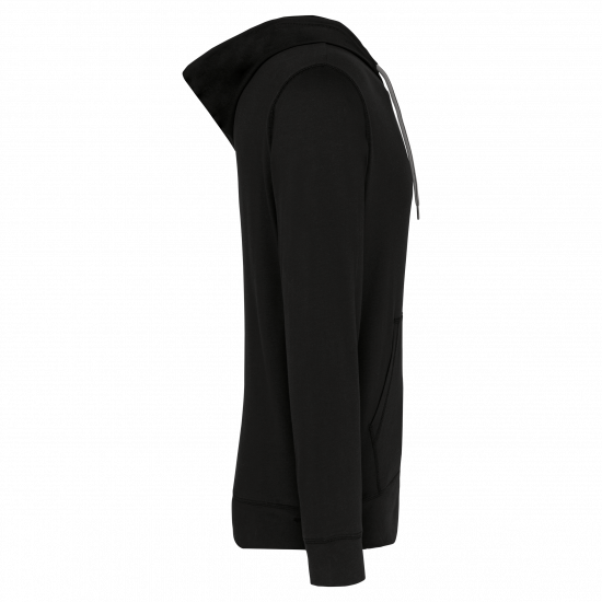 Veste coton légère à capuche