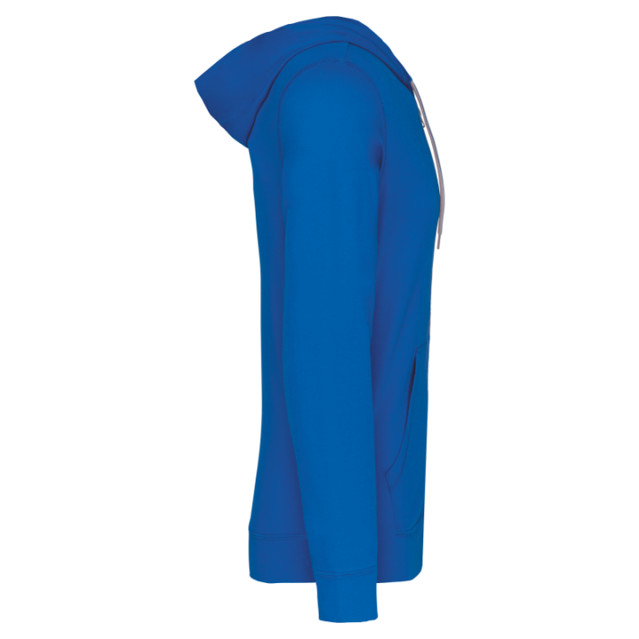 Veste coton légère à capuche