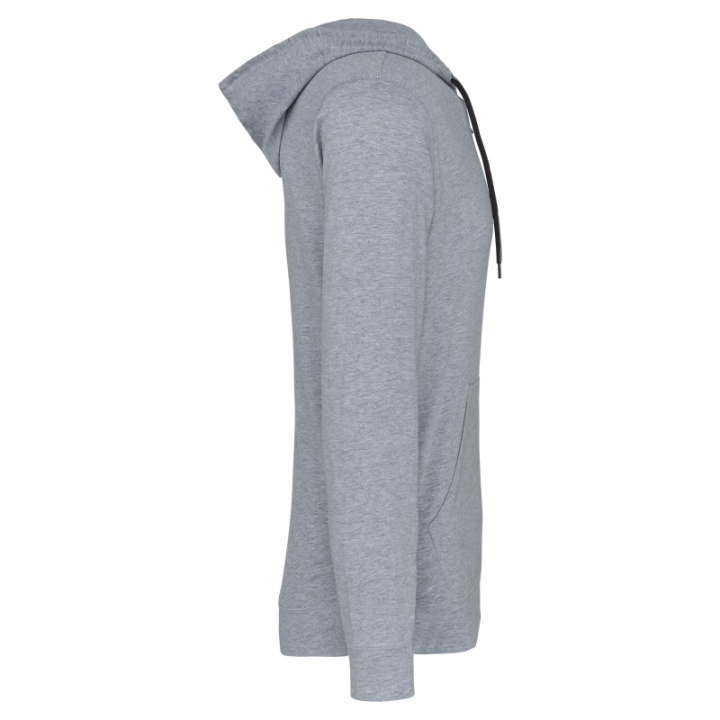 Veste coton légère à capuche