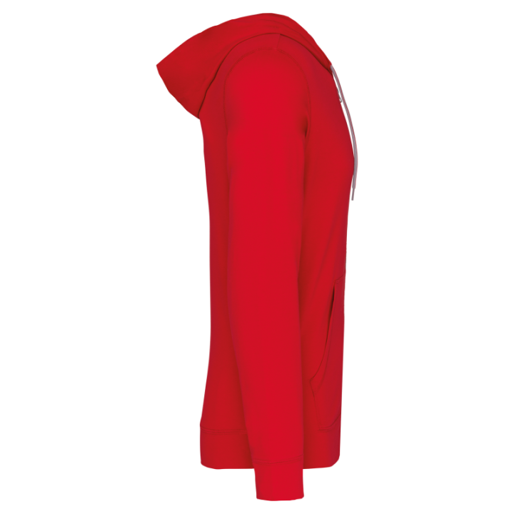 Veste coton légère à capuche