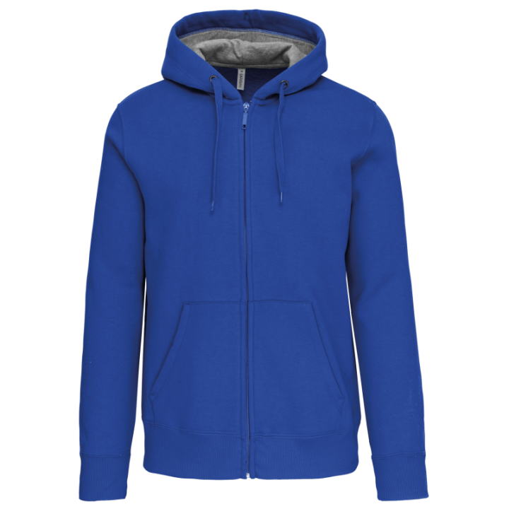 Sweat-shirt zippé capuche Kariban