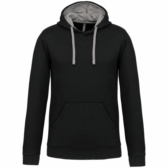 Sweat à capuche unisexe contrastée Kariban